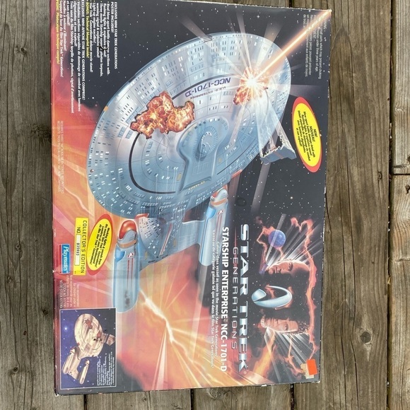 Lot of 4 Vintage 1993 Star Trek Toys In OG Box (Starship Enterprise) - Picture 15 of 16